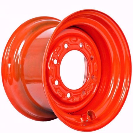 12x16.5 Skid Steer Wheel/Rim 16.5x9.75 - Bobcat Orange