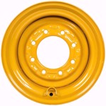 10x16.5 Skid Steer Wheels/Rims 16.5x8.25 - John Deere Yellow
