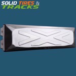 14" 350 mm Bolt-On Rubber Pad- Heavy Duty