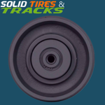 Bobcat Skid Steer Bottom Roller 6732901 Nut Type