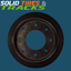 Rubber Outer Bogie Wheel with Center Hole
