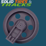 John Deere Excavator Front Idler # 9132562