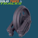 Yanmar Excavator Front Idler # 172458-37061